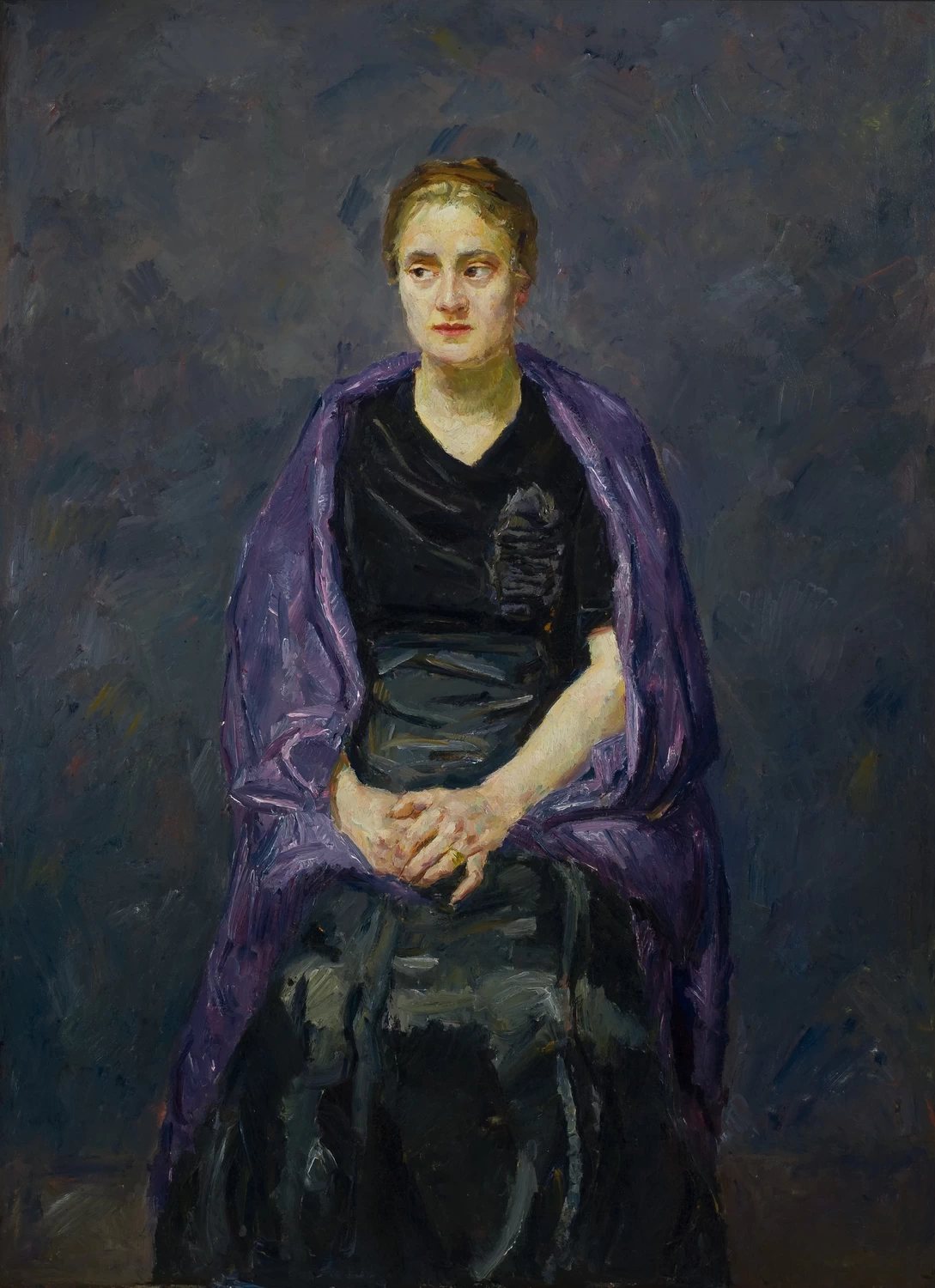 Ritratto di Mink con scialle viola, 1910 - Saint Louis Art Museum